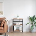 vidaXL Regál na knihy 2 úrovní 60 x 29,5 x 81 cm Kompozitné drevo
