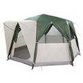 vidaXL Stan pre 6 osôb so strechou Zelená 425 x 396 x 222 cm