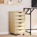 vidaXL Mobilný úložný kabinet s priehradkami MOSS 34 x 39 x 65,5 cm