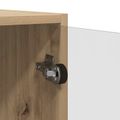 vidaXL Highboard 2 ks Remeselný dub 68 x 37 x 142 cm Kompozitné drevo