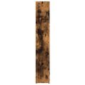 vidaXL CD skrinky 2 ks dymový dub 21x16x93,5 cm spracované drevo