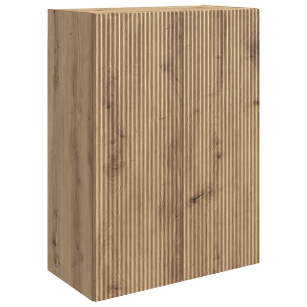 vidaXL Nástenná skrinka Dub artisan 66 x 34,5 x 90 cm Kompozitné drevo