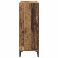 vidaXL Servírovacia skriňa Staré drevo 69,5 x 32,5 x 90 cm