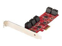 PCI Express to SATA Converter - Radič úložiska - SATA 6Gb/s - nízky profil - PCIe 2.0 x2