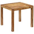 vidaXL Jedálenský stôl, drevený masív akácia 82x80x76 cm