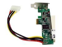 PCIe na PCI konvertorový adaptér s nízkoprofilovým / polovičným držiakom (PEX1PCI1) - PCIe x1 na PCI slot adaptér