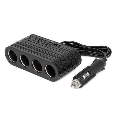 Predlžovacia zásuvka 2x USB-A 1x USB-C 12/24V 120W 80cm AMiO-04367