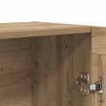 vidaXL Knižnica dub artisan 82,5x30,5x115 cm kompozitné drevo