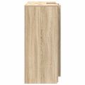 vidaXL Recepčný stôl dub sonoma 135x50x103,5 cm kompozitné drevo