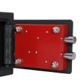 vidaXL Mechanický trezor tmavosivý 23x17x17 cm oceľový