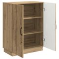 vidaXL Servírovacia skriňa Dub artisan 66 x 34,5 x 87 cm