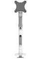 Neomounts DS70S-950WH1/Držák displeje/na stůl/17-49"/svorka+průch./VESA 100X100/nosn.18kg/plyn.píst/1 dis Držák, VESA, stolní, pro zakrivený/plochý monitor, úhloprícka 17"–49", náklon, otácení, rotace, nosnost 18kg, bílý