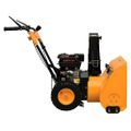 vidaXL Snehová fréza, 6.5 HP žlto-čierna