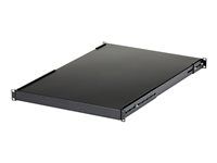175lbs - 19.5 to 38in Deep Universal Tray for 19" AV, Data & Network Equipment Rack (ADJSHELFHD) - Polica skrine - čierna - 1U - 19" - pre P/N: RK1233BKM, RK2433BKM, RK2537BKM, RK3236BKF, RK4236BKB, RK4242BK24, RK4242BK30