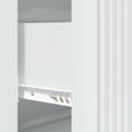 vidaXL Zásuvkový kabinet Biela 66 x 34,5 x 90 cm Kompozitné drevo