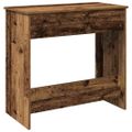 vidaXL Písací stôl staré drevo 80x40x75 cm kompozitné drevo