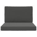 vidaXL Vankúš na vonkajšiu pohovku Polyester Antracitová 80 x 80 cm