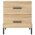 vidaXL Nočný stolík dub sonoma 40x35x47,5 cm kompozitné drevo