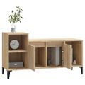 vidaXL TV skrinka dub sonoma 100x35x55 cm spracované drevo