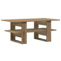vidaXL Konferenčný stolík dub artisan 105x55x42 cm kompozitné drevo