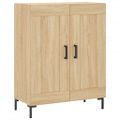 vidaXL Vysoká skrinka dub sonoma 69,5x34x180 cm spracované drevo