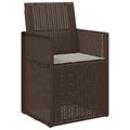 vidaXL Vankúše na sedenie 4 ks Polyester Svetlosivá 47 x 36 x 2 cm