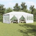 vidaXL Párty stan Biela 600 x 400 x 266 cm Polyetylén
