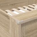 vidaXL Poschodová posteľ pre deti Sonoma dub 90 x 190 cm