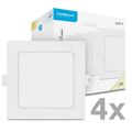 Modee LED Štvorcový LED panel - zapustený 6W 660lm neutrálna biela P4 (ML-LPSB4000K6WPN)