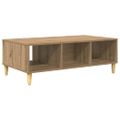 vidaXL Konferenčný stolík Remeselný dub 102 x 55 x 35 cm