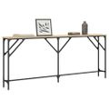 vidaXL Konzolový stolík dub sonoma 180x23x75 cm kompozitné drevo