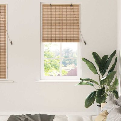 vidaXL Roleta Príroda 90 x 160 cm Bambus
