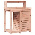 vidaXL Stôl na presádzanie s policami 82,5x50x109,5 cm masívny douglas