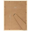 vidaXL Fotorámiky na stôl, koláž 5 ks, svetlý dub 20x25 cm