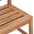 vidaXL Záhradná lavička 120 cm tíkový masív