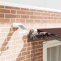 vidaXL Automaticky zaťahovacia markíza s LED hnedá 300x250 cm