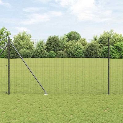 vidaXL Zváraný drôtový plot s hrotmi 10 x 1,5 m (Š x V)