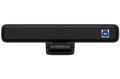 BenQ DVY32 Zoom™ certifikovaná inteligentní 4K UHD konferenční kamera Webkamera, 4K Ultra HD/30fps, 1080p/60fps, dva mikrofony, certifikace Zoom, USB 3.0, dálkové ovládání, šedo-cerná