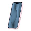 Silikónové Thin Mag puzdro pre iPhone 17 6,3" / 18 6,3" svetloružová