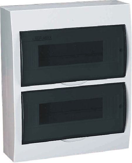 Rozvádzač TSM-24 plastový 2x12P nástenný