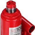 Hydraulický fľašový zdvihák SX BOTTLE JACK 6T - Poškodený obal SIXTOL