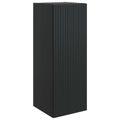 vidaXL Nástenná skrinka 33 x 34,5 x 90 cm Kompozitné drevo Čierna