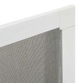 vidaXL Hmyzová sieť na okná Biela 130 x 150 cm Hliník a sklolaminát