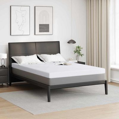 vidaXL Matracový topper z pamäťovej peny 140 x 190 cm Thick Mäkký