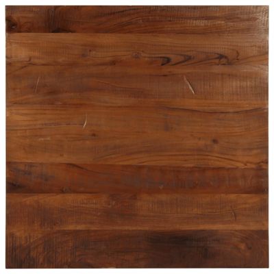 vidaXL Stolová doska 90x90x2,5 cm štvorcová, masívne recyklované drevo