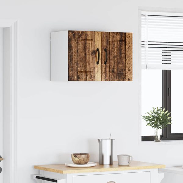vidaXL Nástenná skrinka LUCCA Staré drevo 60 x 31 x 40 cm