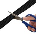 vidaXL Samolepiaca tesniaca páska na okno Čierna 9 x 6 mm 50 m