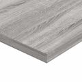 vidaXL Nástenné police 4 ks sivé sonoma 80x50x1,5 cm kompozitné drevo
