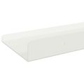 vidaXL Závesná polica 3 ks Biely 40 x 9 x 2,5 cm Oceľ