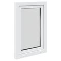 vidaXL Otočné a sklopné okno do suterénu RISOR 60 x 80 cm PVC a sklo
